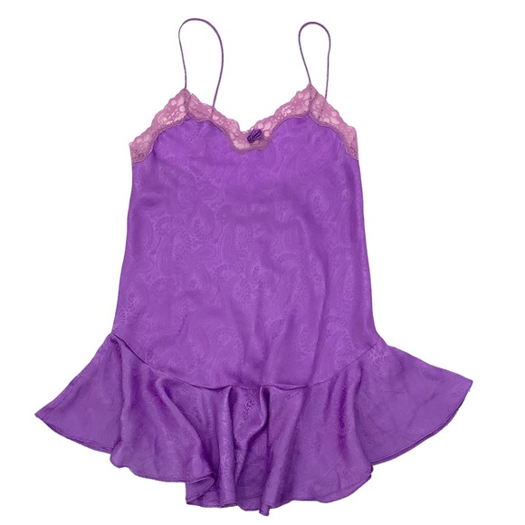 Cacique Intimates & Sleepwear Vintage Cacique Purple Chemise